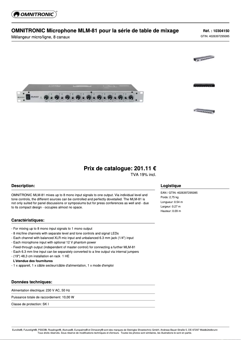 Image de la première page du manuel de l'appareil MLM-81