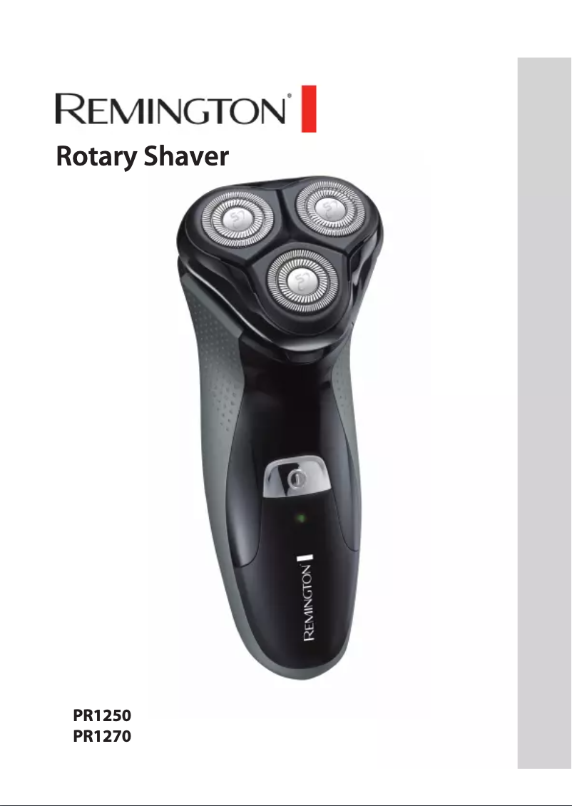 Page n°1 - Manuel utilisateur Remington PowerSeries PR1250