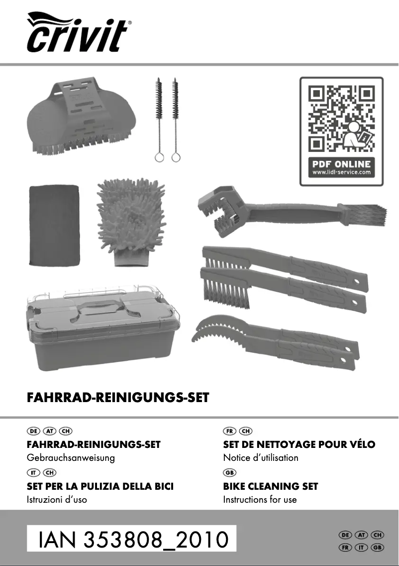 Página 1 del manual Manual de usuario Crivit IAN 353808