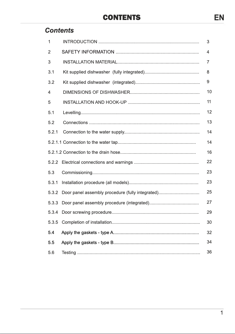 Page 1 de la notice Manuel utilisateur Smeg STU8222