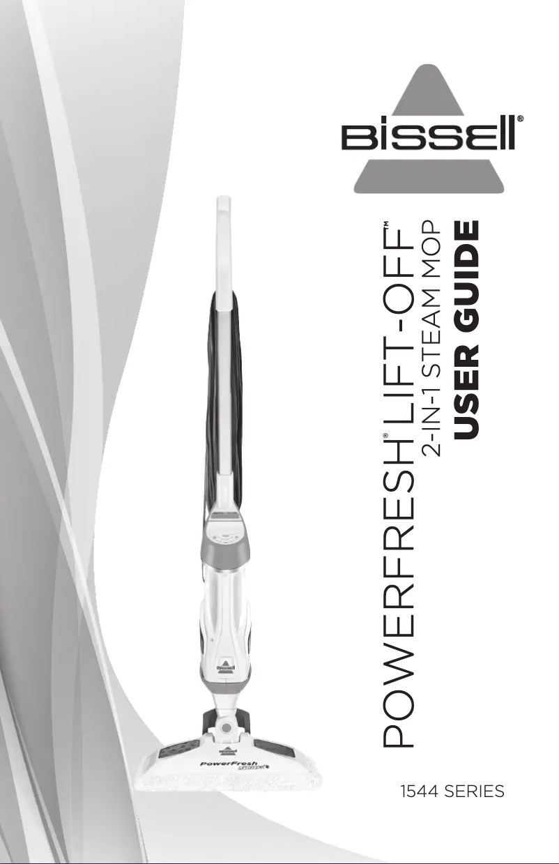Página 1 del manual Manual de usuario Bissell PowerFresh Lift-Off 544F