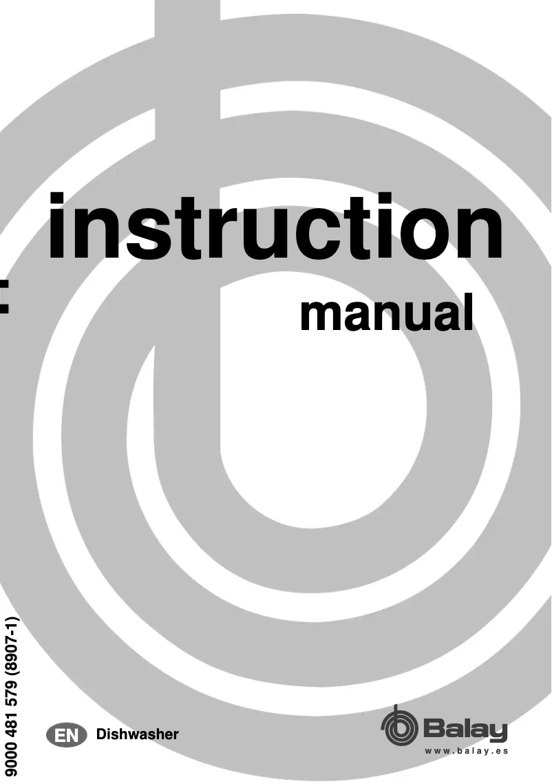 Page 1 de la notice Manuel utilisateur Balay 3VH302NA