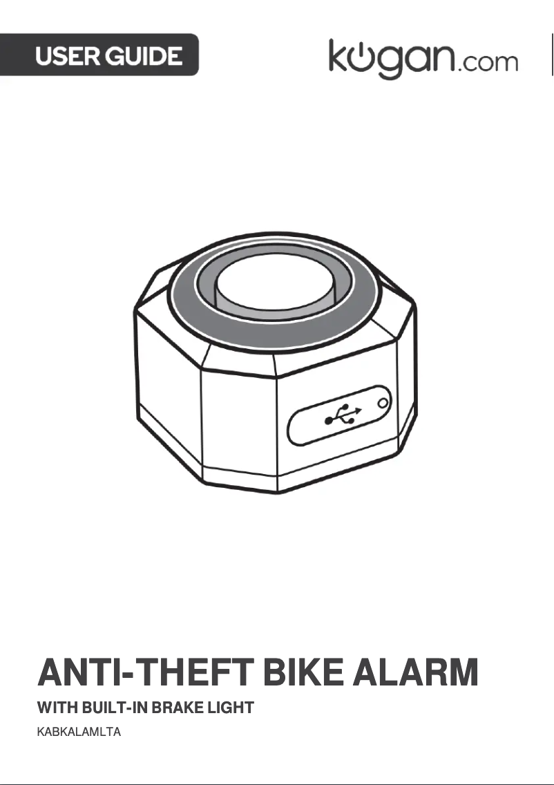 Image de la première page du manuel de l'appareil KABKALAMLTA