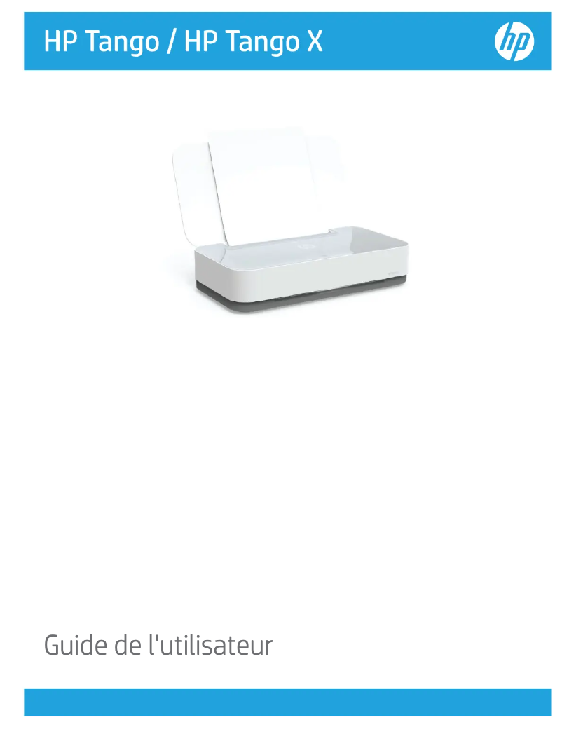 Page n°1 - Manuel utilisateur HP Tango X