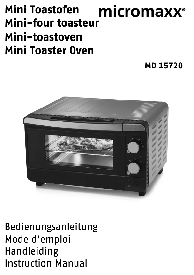 Página 1 del manual Manual de usuario Micromaxx MD 15720