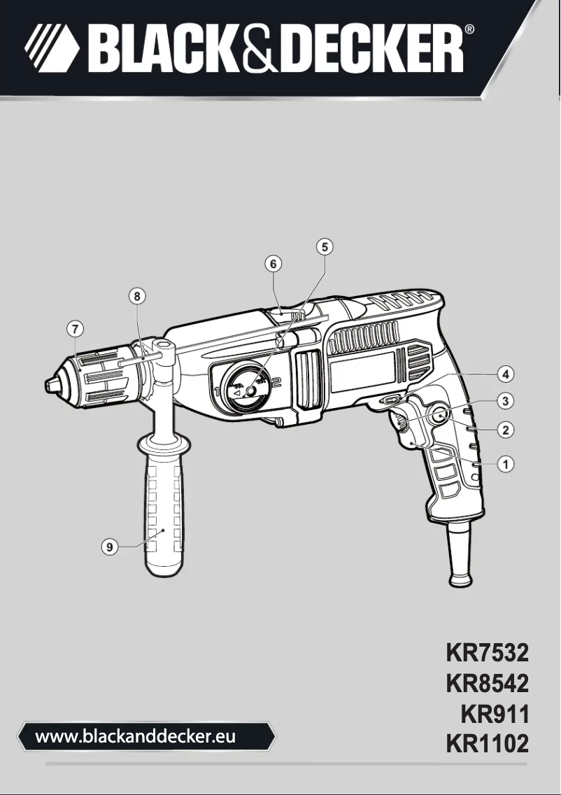 Imagen de la primera página del manual del dispositivo KR911