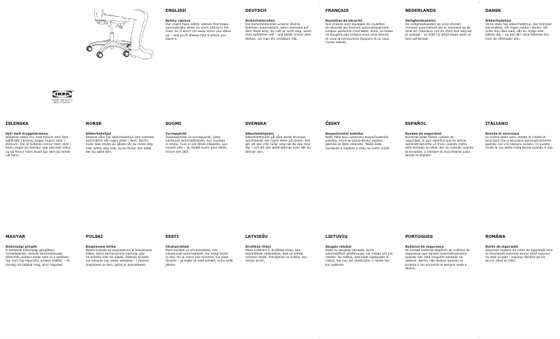 Page 1 de la notice Mode d'emploi Ikea LOBERGET