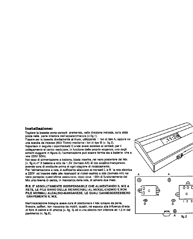 Page n°1 - Manuel utilisateur Vemer Mix