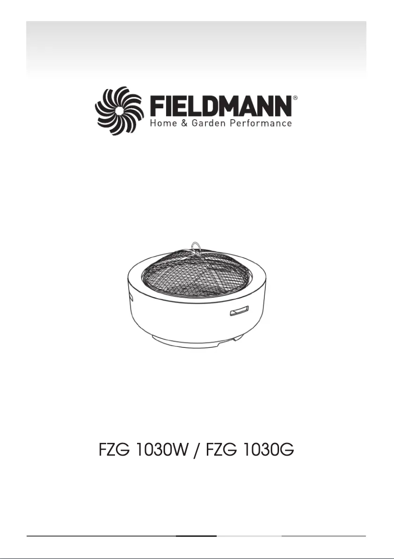 Page 1 de la notice Manuel utilisateur Fieldmann FZG 1030G