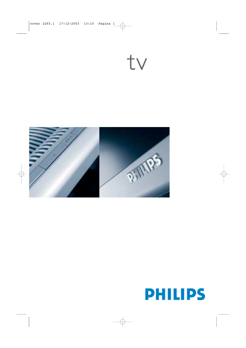 Page n°1 - Manuel utilisateur Philips 42PF9936