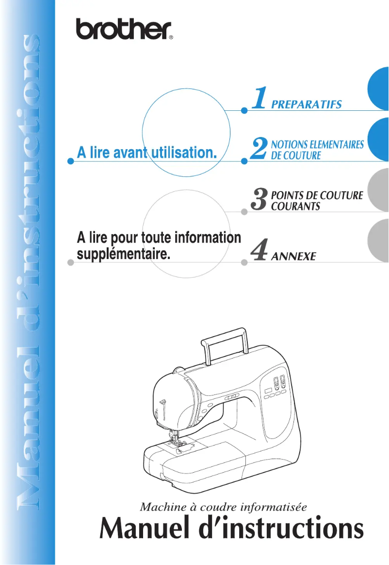 Page n°1 - Manuel utilisateur Brother NX-200