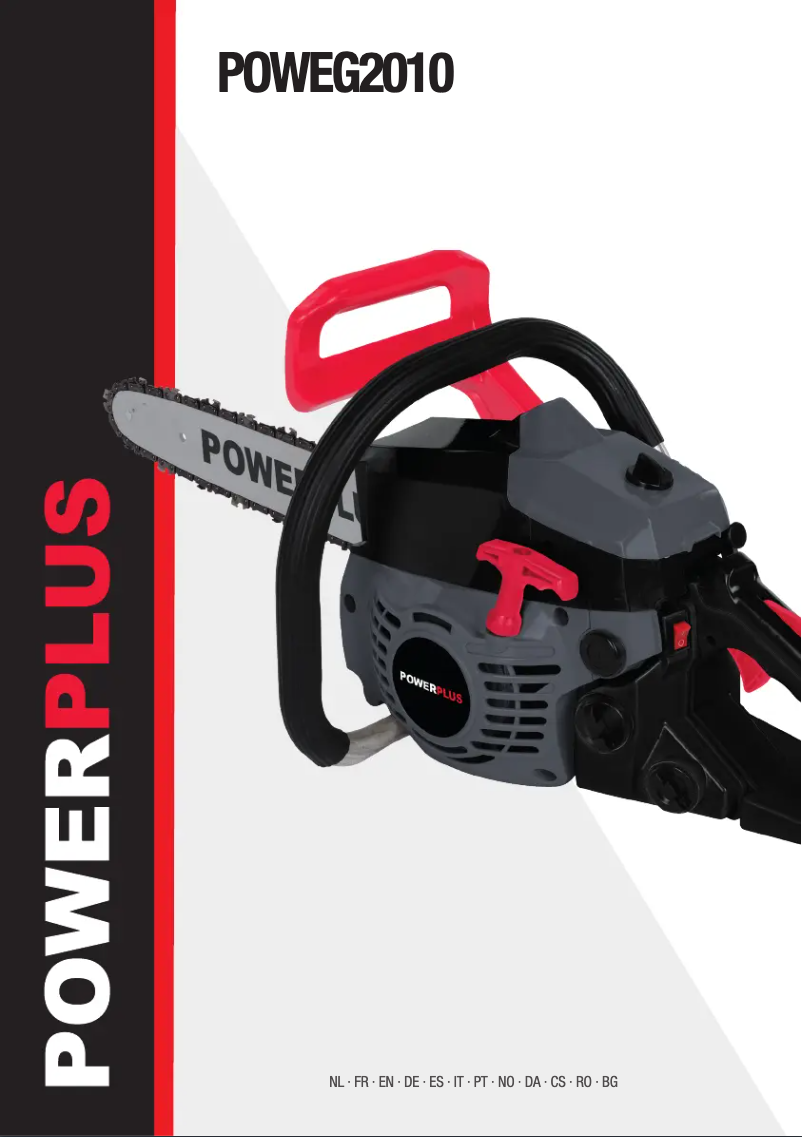 Image de la première page du manuel de l'appareil POWEG2010
