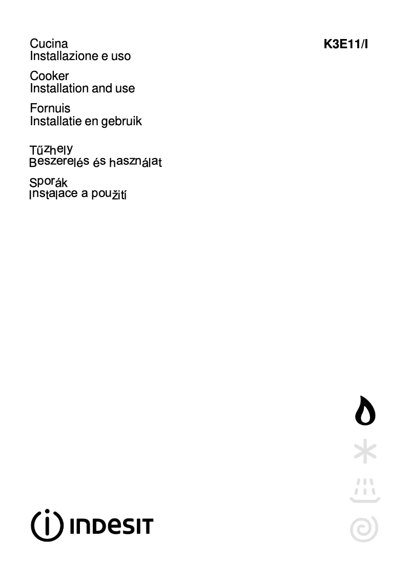 Imagen de la primera página del manual del dispositivo K3E11