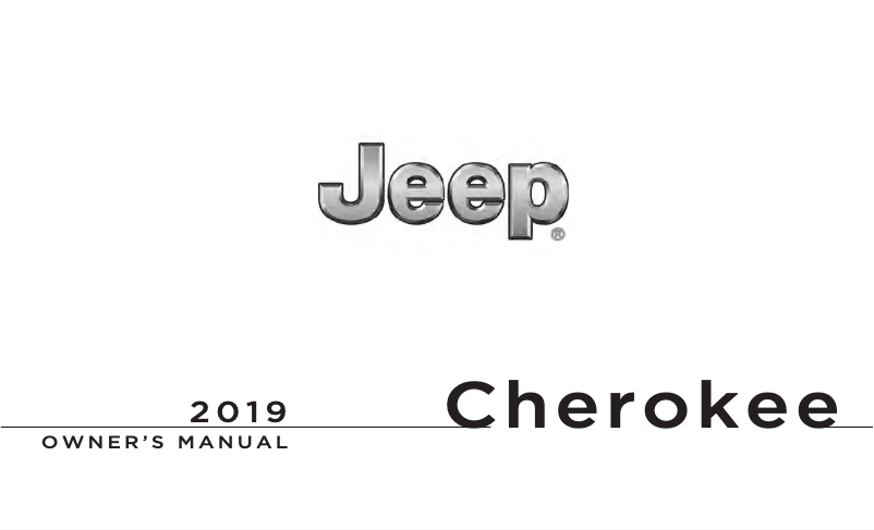Page 1 de la notice Manuel utilisateur Jeep Grand Cherokee SRT (2019)