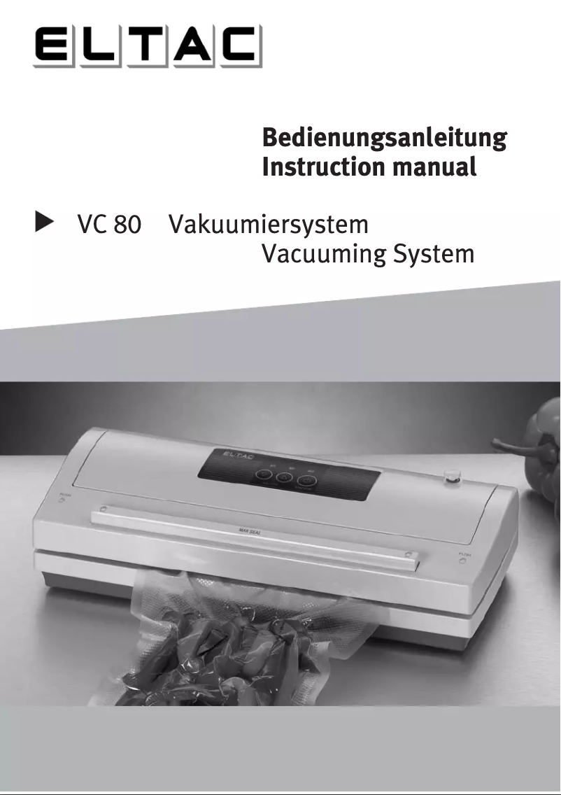 Página 1 del manual Manual de usuario Rommelsbacher VC 80