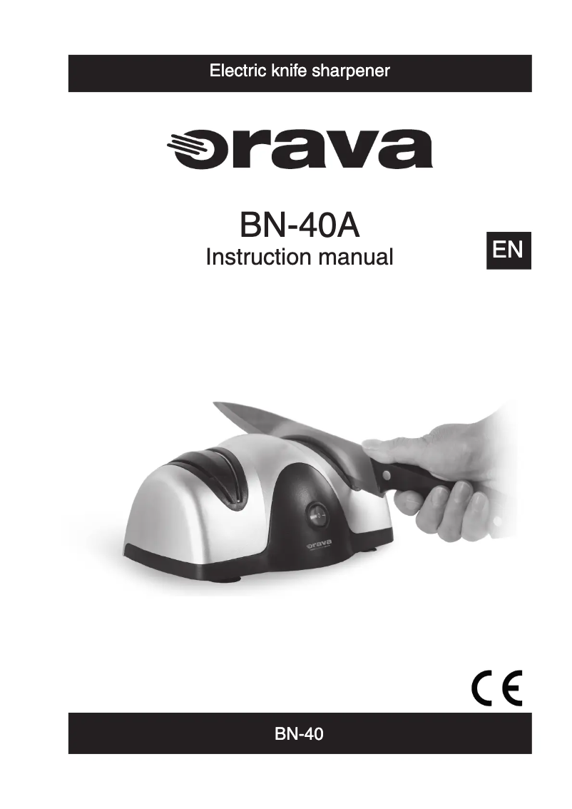 Page n°1 - Manuel utilisateur Orava BN-40