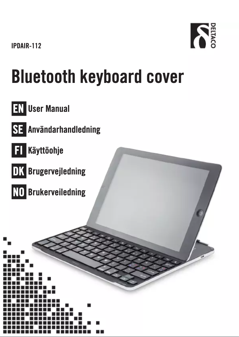 Page 1 de la notice Manuel utilisateur Deltaco IPDAIR-112