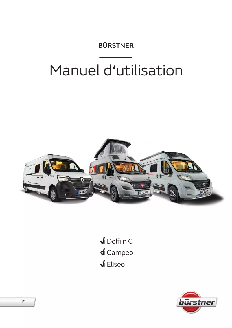 Image de la première page du manuel de l'appareil Campeo (2023)