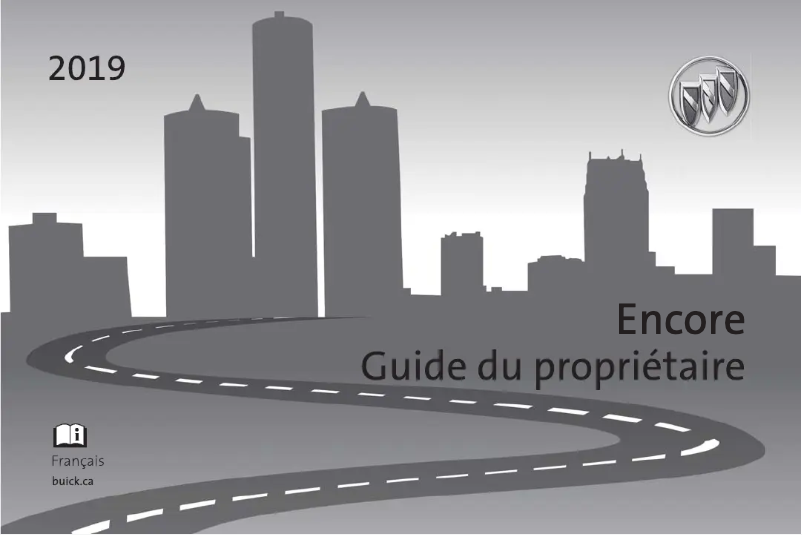 Page 1 de la notice Manuel utilisateur Buick Encore (2019)