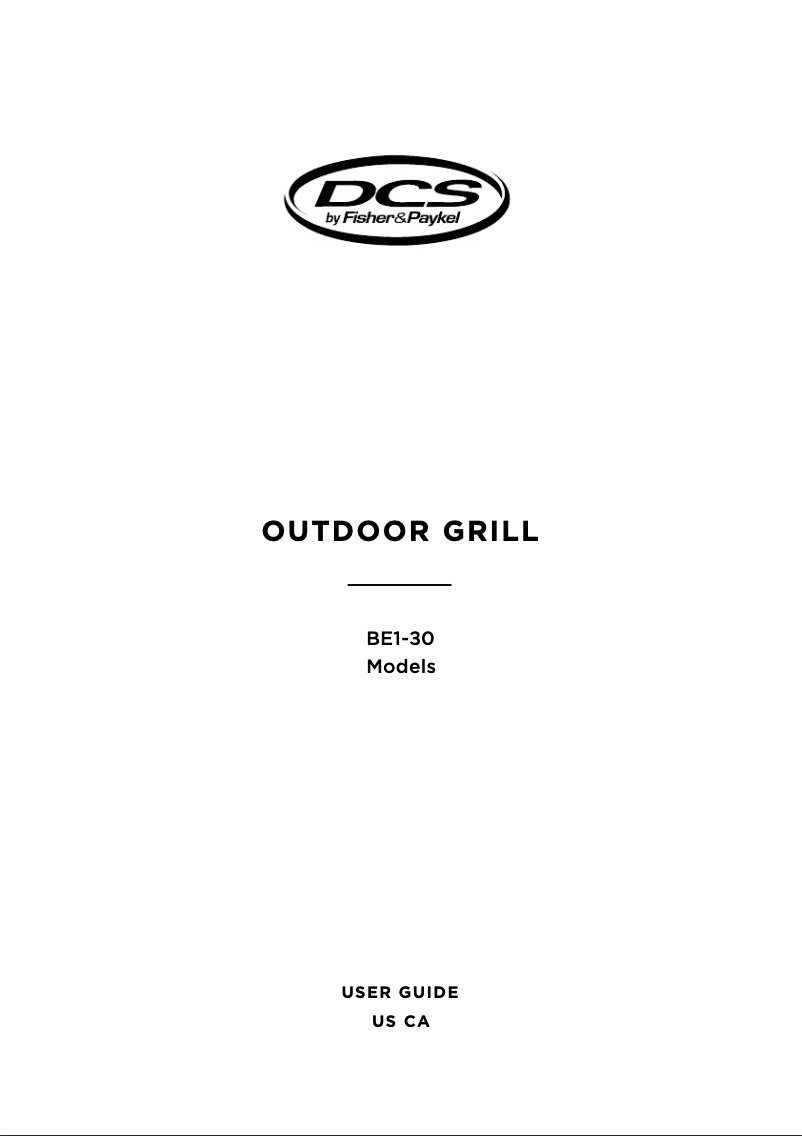 Page 1 de la notice Manuel utilisateur DCS BE1-30