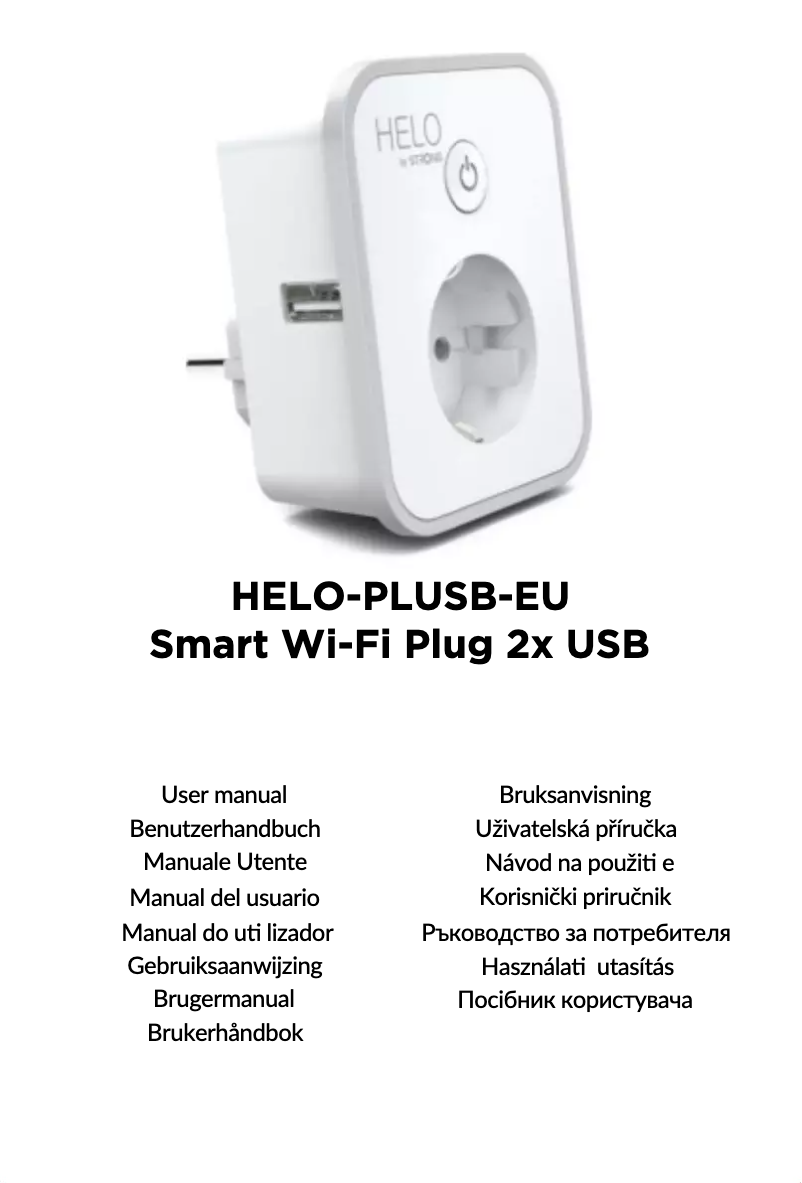 Page n°1 - Manuel utilisateur Strong HELO-PLUSB-EU