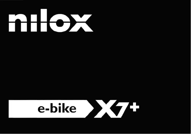 Page 1 de la notice Manuel utilisateur Nilox X7+