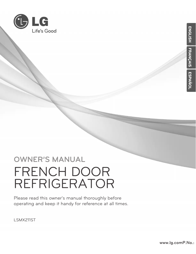 Página 1 del manual Manual de usuario LG Studio LSMX211ST