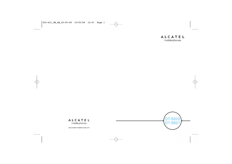 Image de la première page du manuel de l'appareil One Touch S520