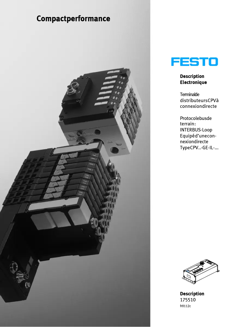 Page n°1 - Manuel utilisateur Festo P.BE-CP-IL
