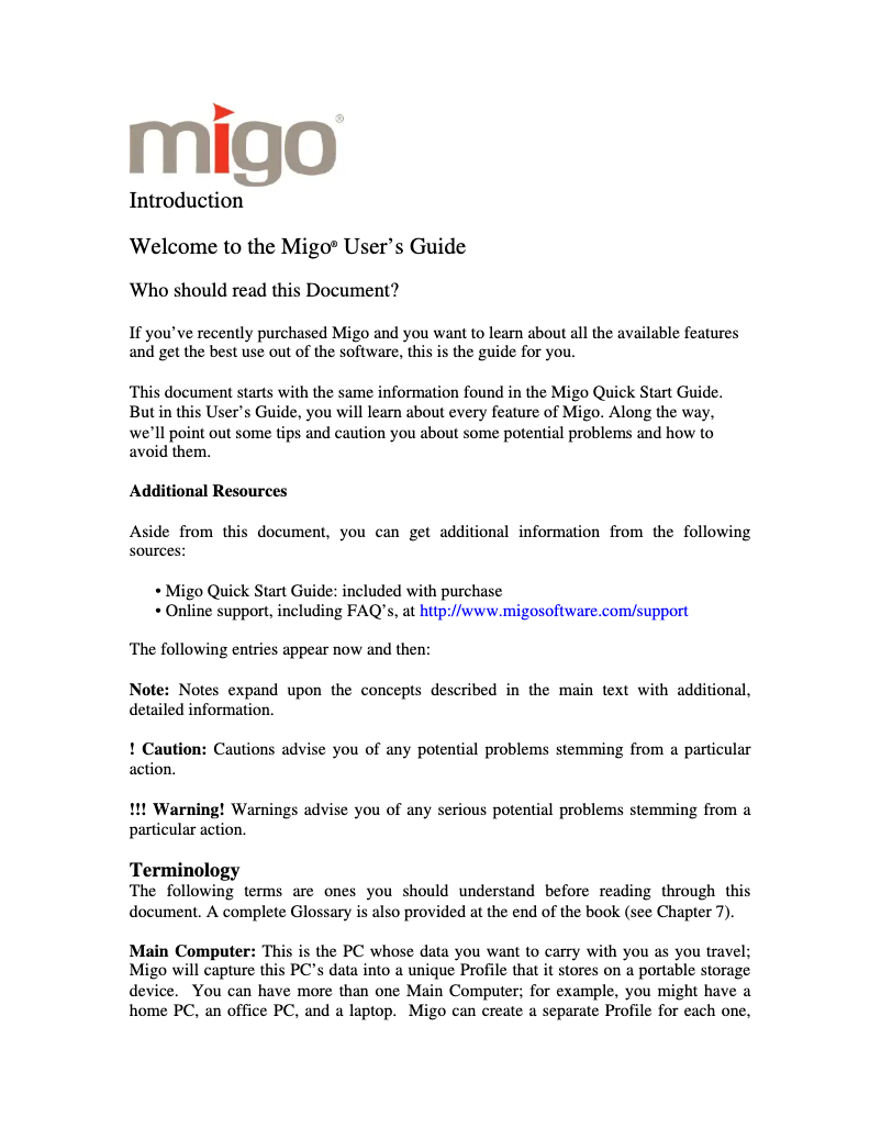 Page 1 de la notice Manuel utilisateur Edge DiskGO!