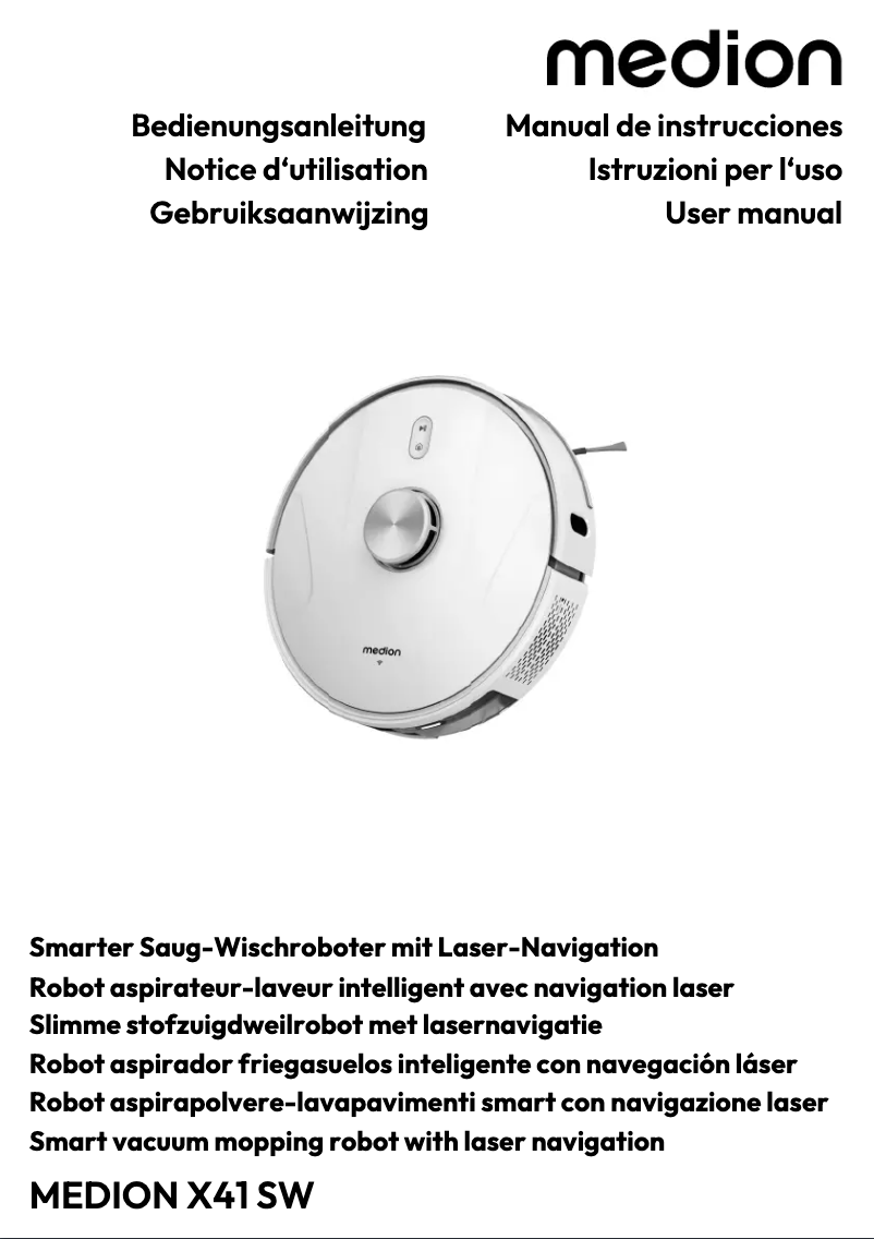 Page 1 de la notice Manuel utilisateur Medion X41 SW (MD 11916)