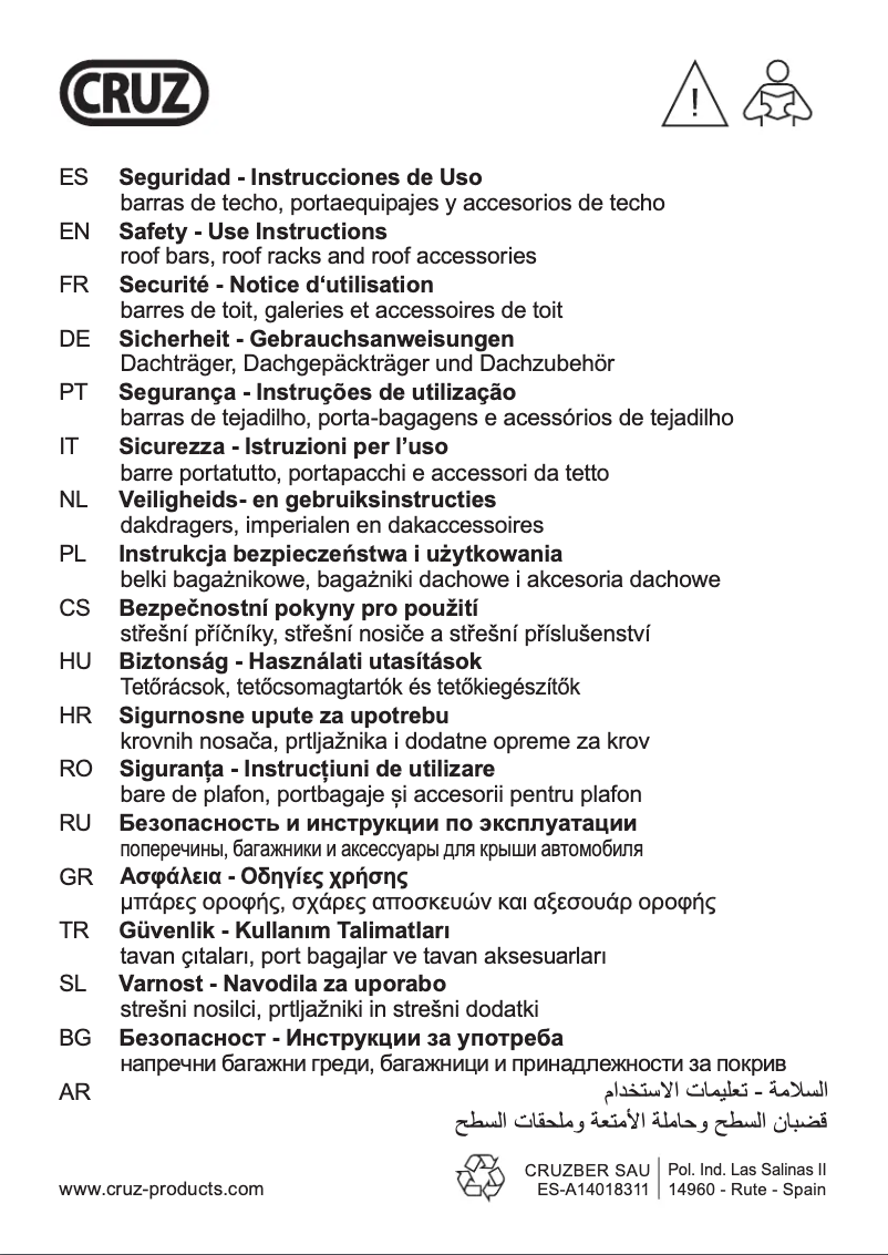 Imagen de la primera página del manual del dispositivo Paddock elite 470GT