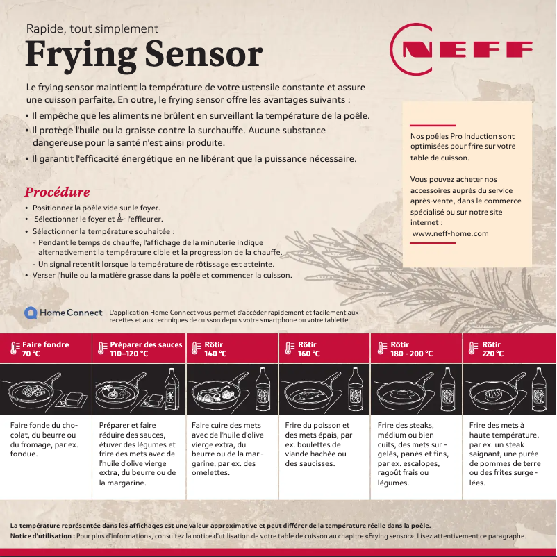 Page 1 de la notice Manuel utilisateur Neff T56YYQ4C0