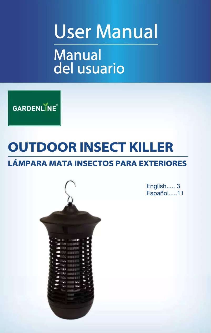 Image de la première page du manuel de l'appareil Outdoor Insect Killer 49921