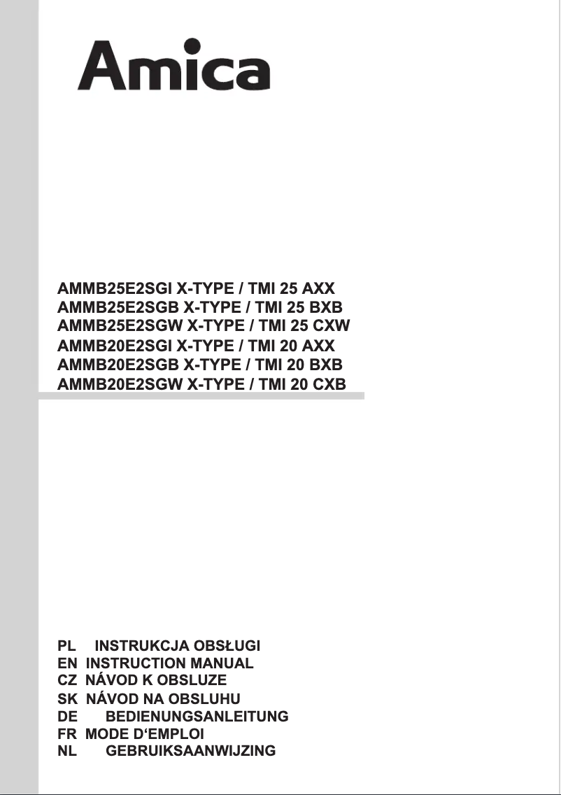 Imagen de la primera página del manual del dispositivo TMI20AXX