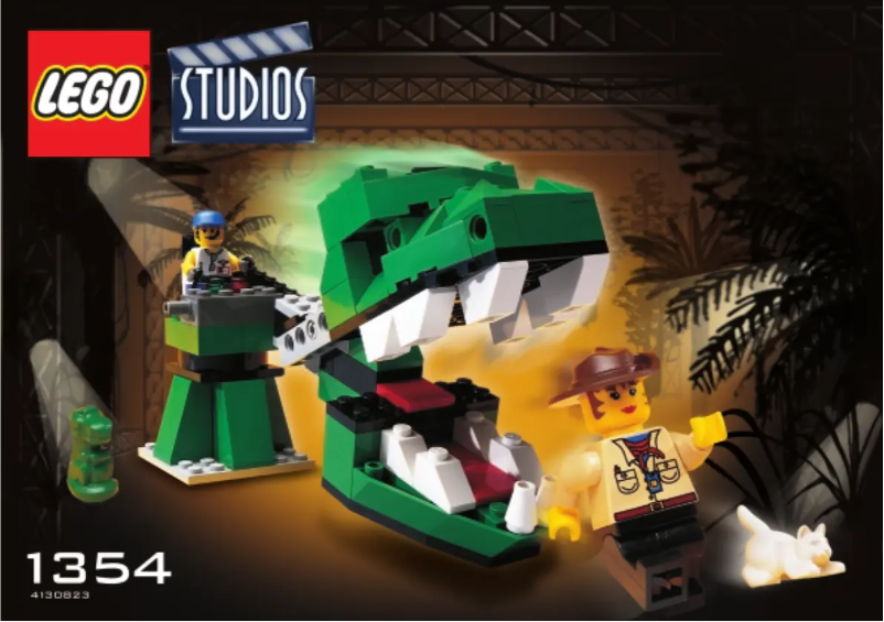 Page 1 de la notice Manuel utilisateur Lego Dino Head Attack