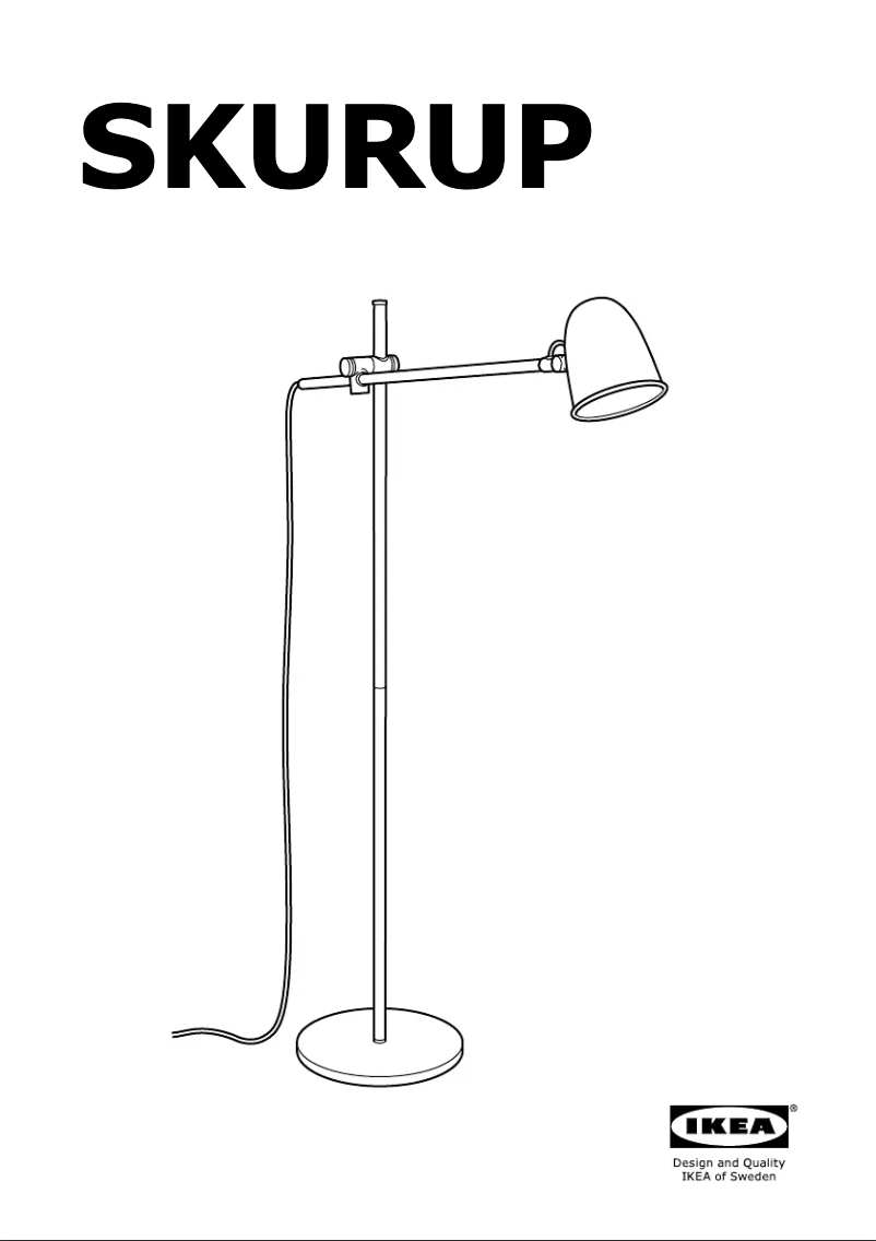 Page 1 de la notice Mode d'emploi Ikea SKURUP