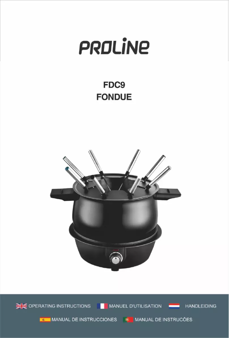 Página 1 del manual Manual de usuario Proline FDC9