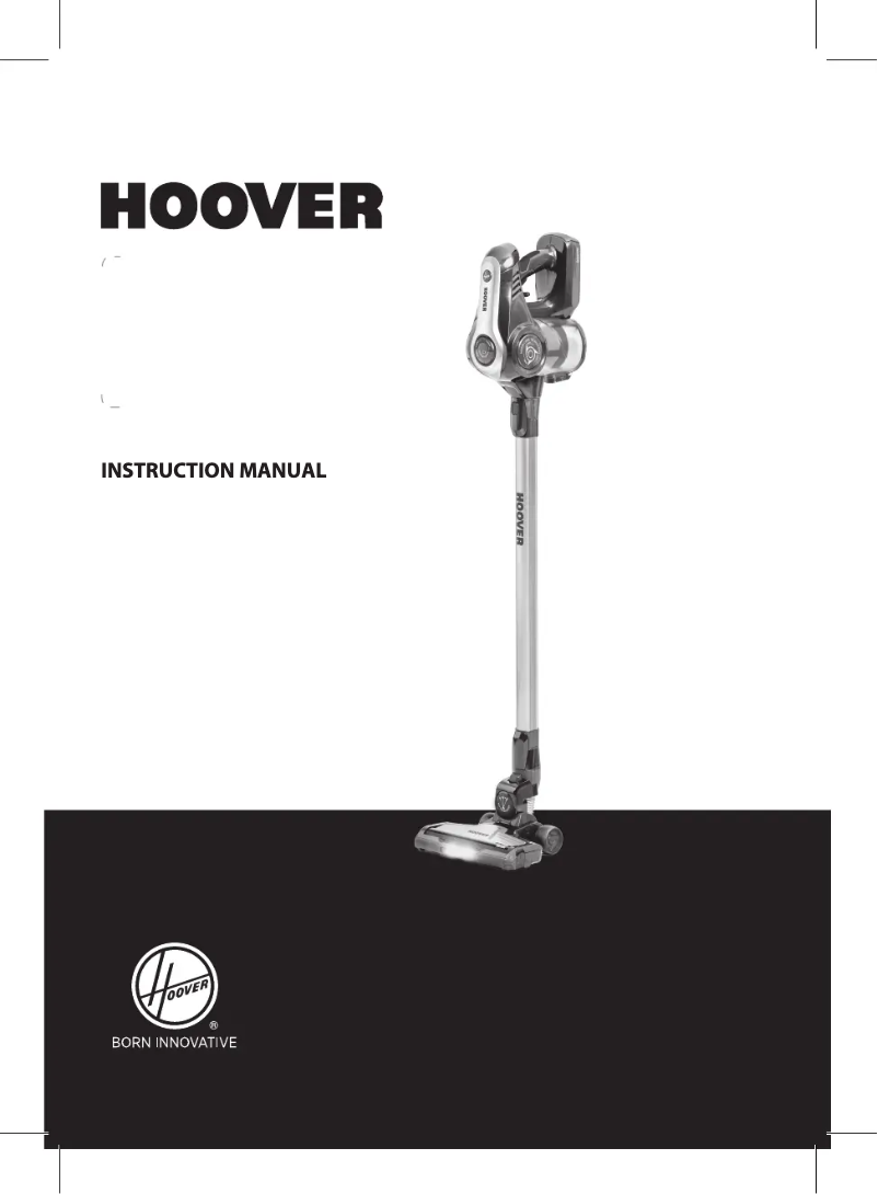 Page n°1 - Manuel utilisateur Hoover Discovery DS22HCB 001