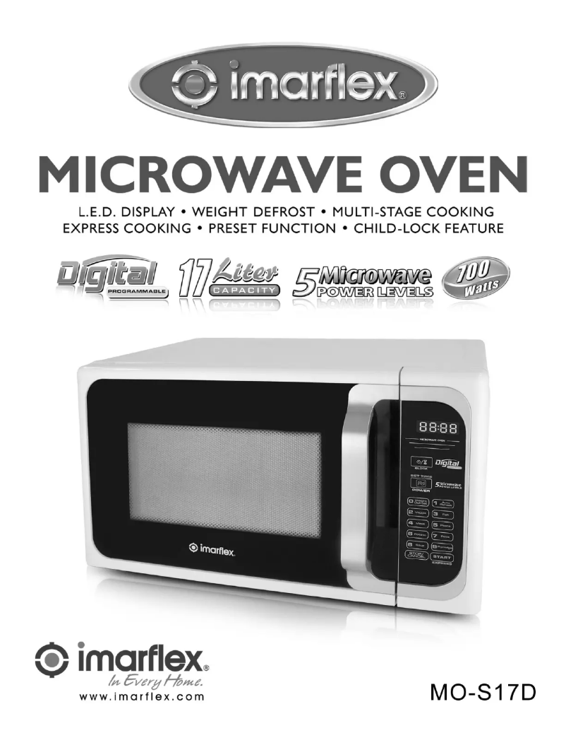 Page 1 de la notice Manuel utilisateur Imarflex MO-S17D