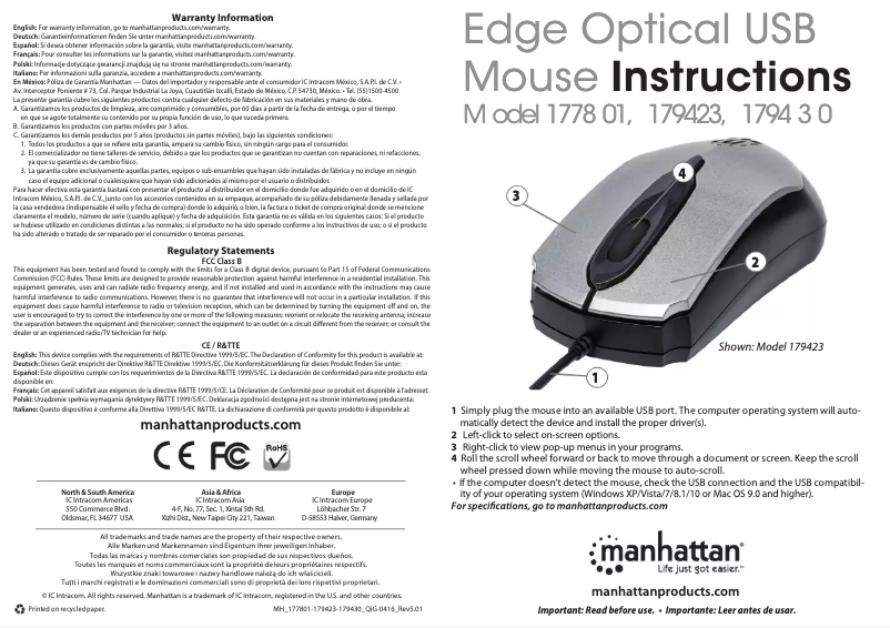 Page n°1 - Manuel utilisateur enTourage eDGe