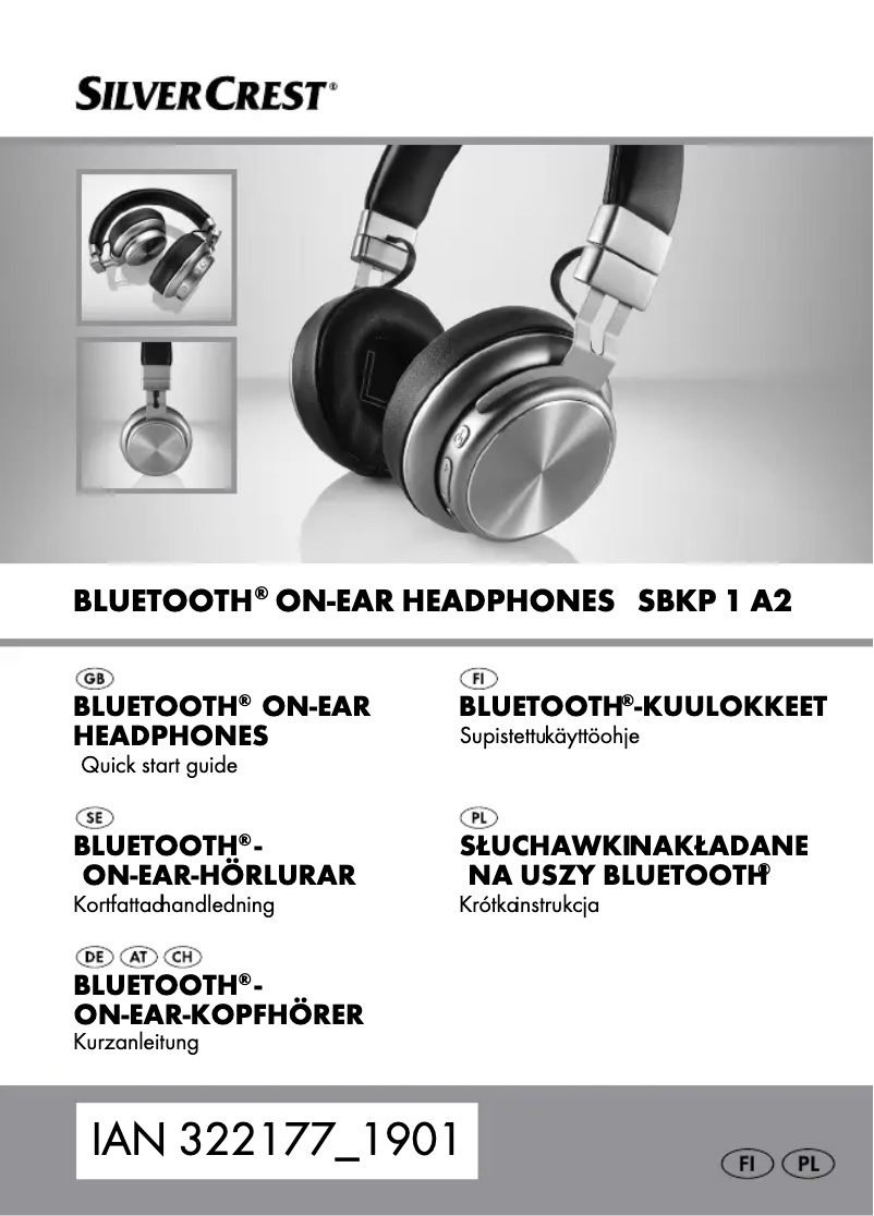 Page 1 de la notice Manuel utilisateur SilverCrest SBKP 1 A2