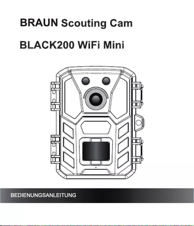 Page n°1 - Manuel utilisateur Braun BLACK200 WiFi Mini