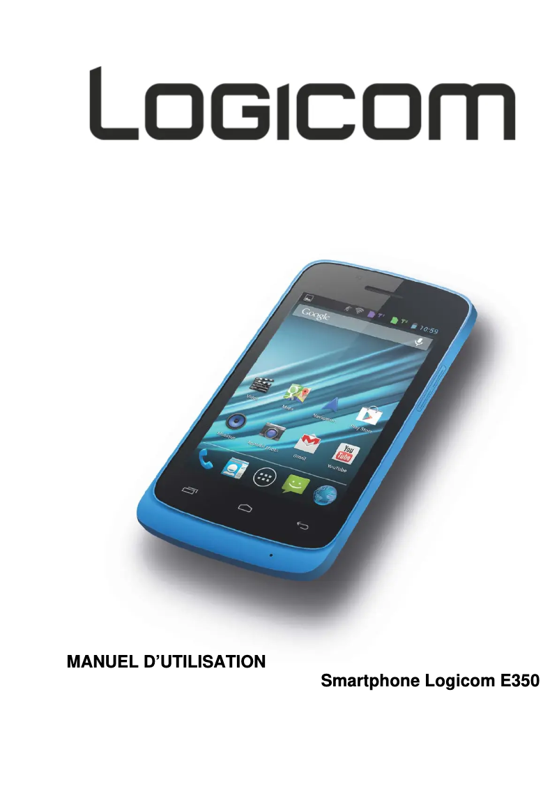 Image de la première page du manuel de l'appareil E350