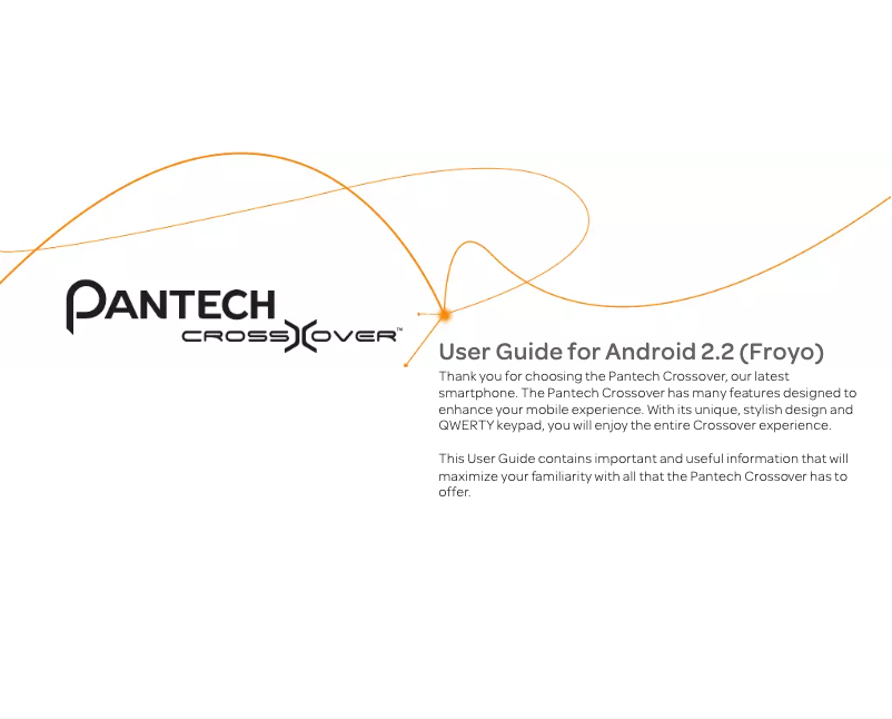 Image de la première page du manuel de l'appareil P8000