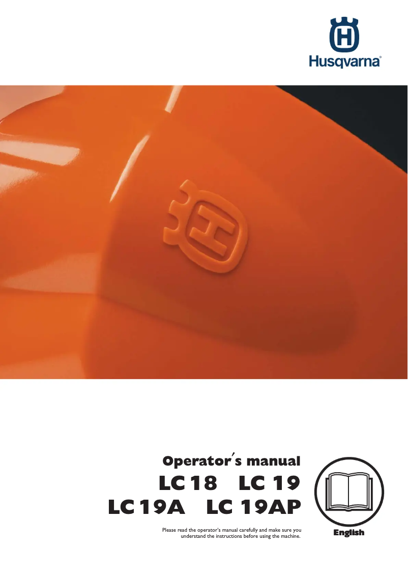 Page n°1 - Manuel utilisateur Husqvarna LC 19SP