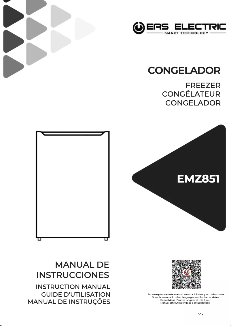 Image de la première page du manuel de l'appareil EMZ851