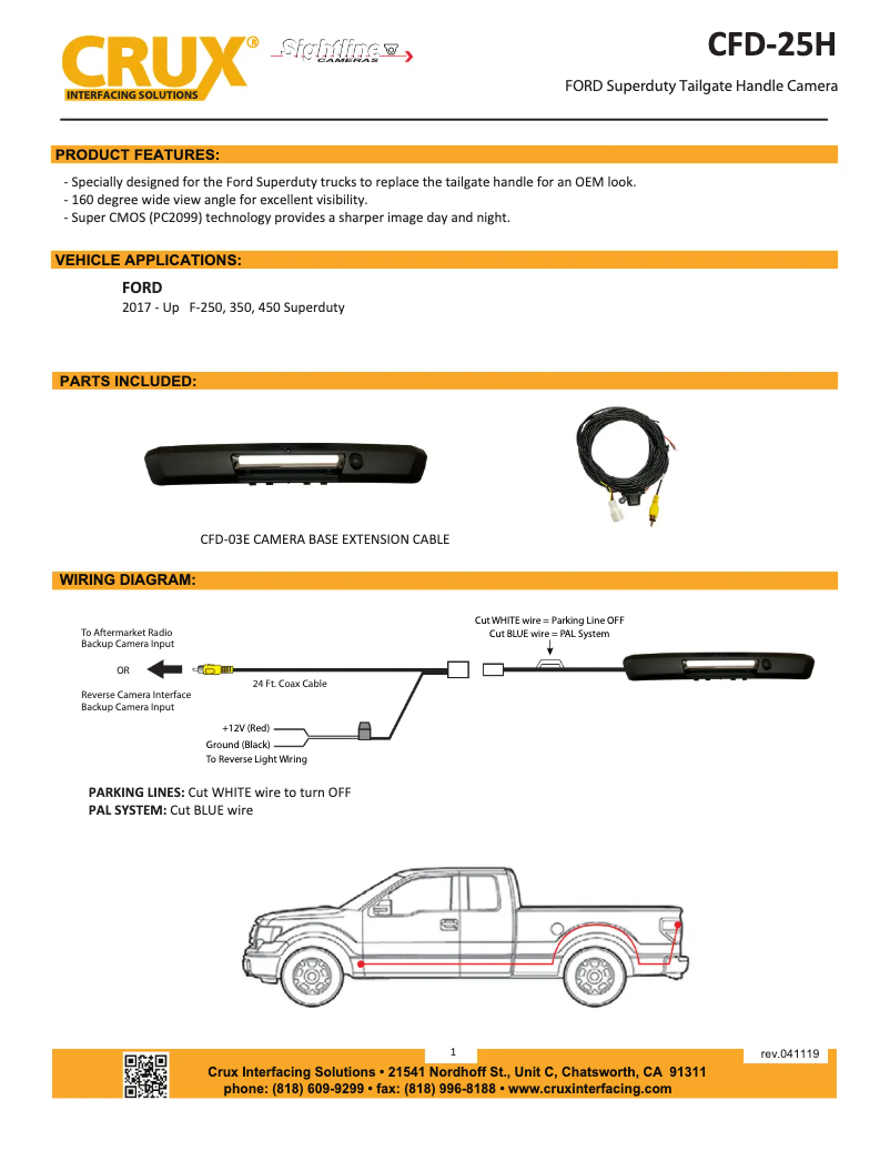 Image de la première page du manuel de l'appareil CFD-25H