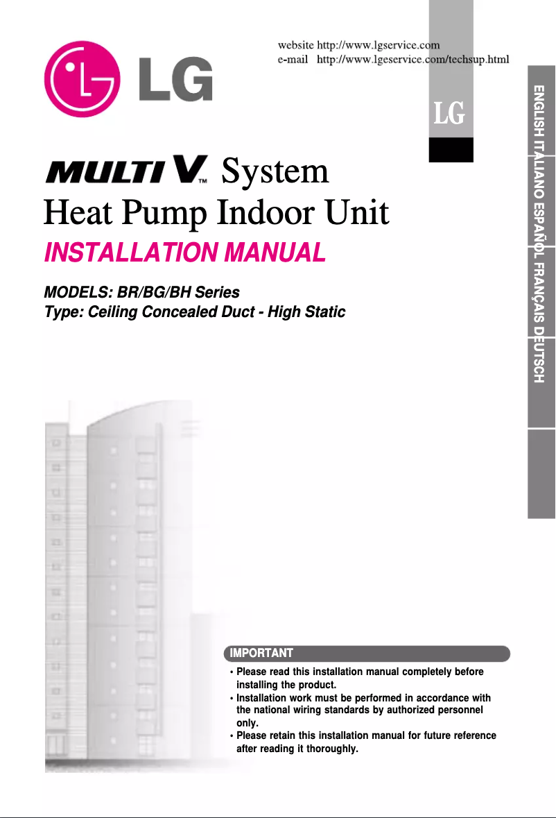 Página 1 del manual Manual de usuario LG LRNU24GBHA0