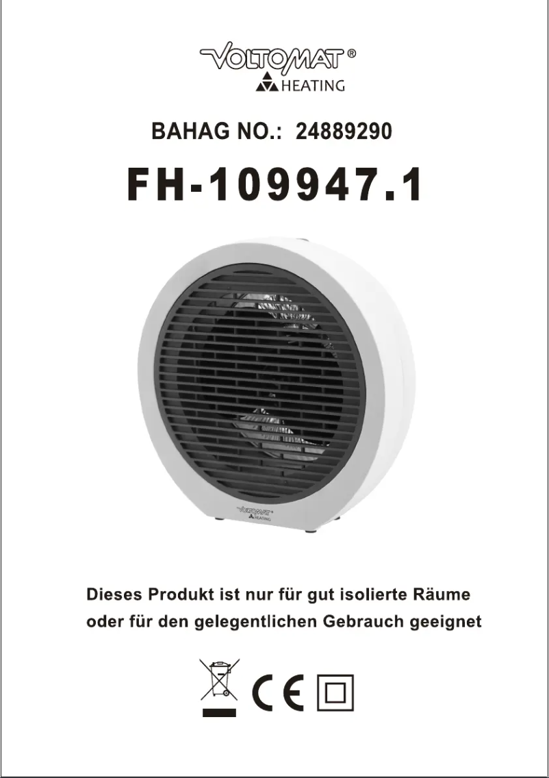 Página 1 del manual Manual de usuario Emerio FH-109947